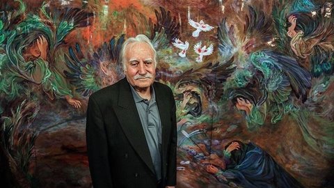 زندگی نامه استاد محمود فرشچیان + عکس و آثار