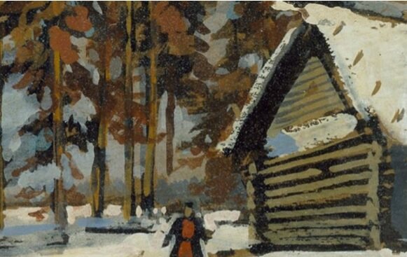 زمستان از نگاه یکی از مشهورترین نقاشان روس
