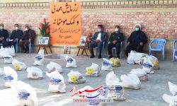 توزیع ۱۵۰ بسته معیشتی در روز شهادت مولای متقیان علی(ع) در شهر کوار