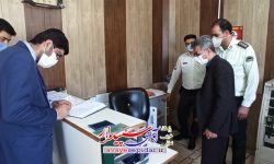 بازدید رییس دادگستری و دادستان عمومی و  انقلاب شهرستان کوار از کلانتری ها، پلیس آگاهی، مرکز ترک اعتیاد و پارکینگ عمومی حوزه قضایی