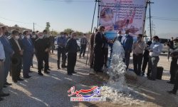افتتاح و بهره برداری از طرح آب رسانی به شهر طسوج